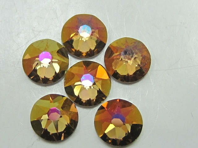 72 pcs. 20ss FIREOPAL STARLIGHT FLATBACK European Rhnestones